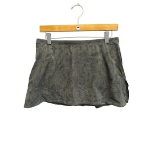 Magic Suit Swim Skirt NWOT Camo Green Size 10 Tummy Control